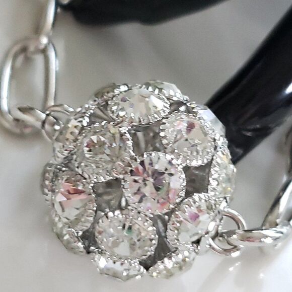 New! Zara's Night Out Glamorous Chain Link Choker Necklace - Picture 11 of 12